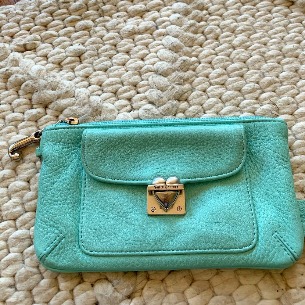 Blue Juicy Couture Wristlet
